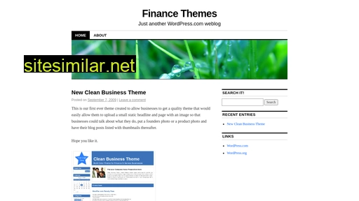 financethemes.wordpress.com alternative sites