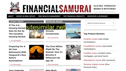 Financialsamurai similar sites