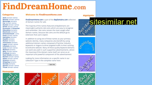 finddreamhome.com alternative sites