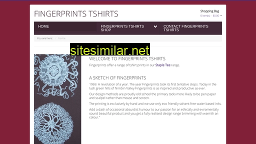 Fingerprintstshirts similar sites