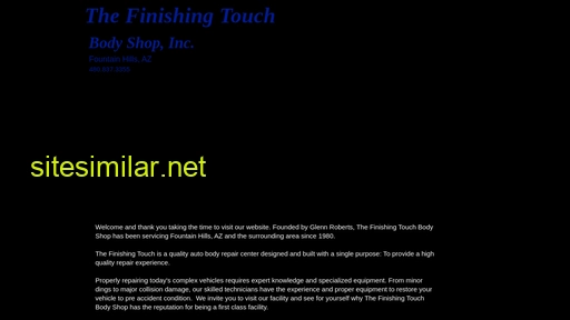 finishingtouchaz.com alternative sites