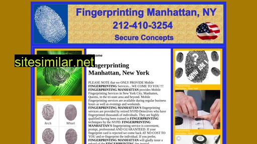 fingerprintingmanhattannewyork.com alternative sites