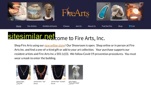 fireartsinc.com alternative sites