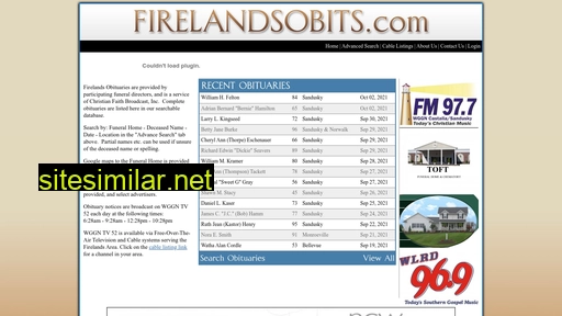 firelandsobits.com alternative sites