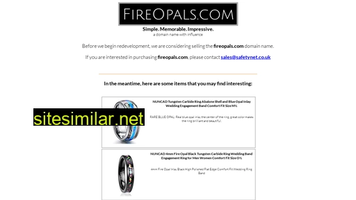 Fireopals similar sites