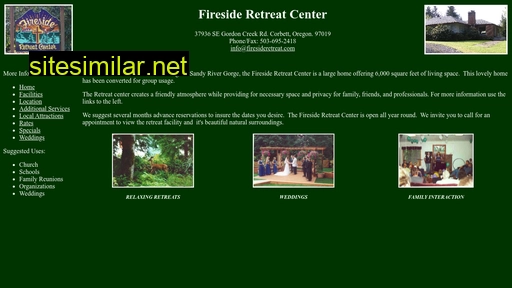 Firesideretreat similar sites