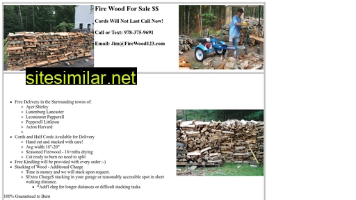 Firewood123 similar sites