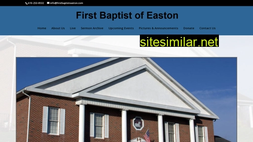 firstbaptisteaston.com alternative sites