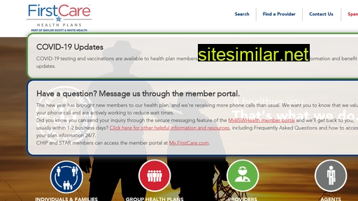 firstcare.com alternative sites