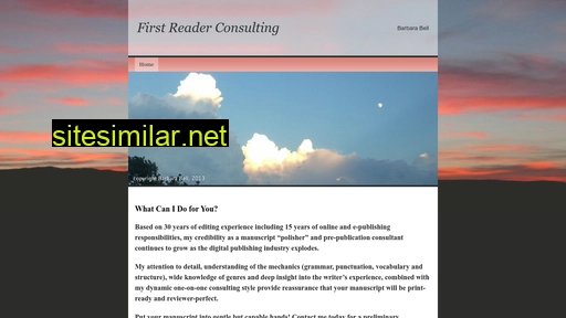 Firstreaderconsulting similar sites