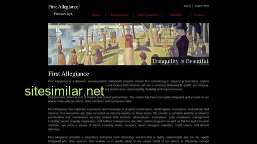 firstallegiance.com alternative sites