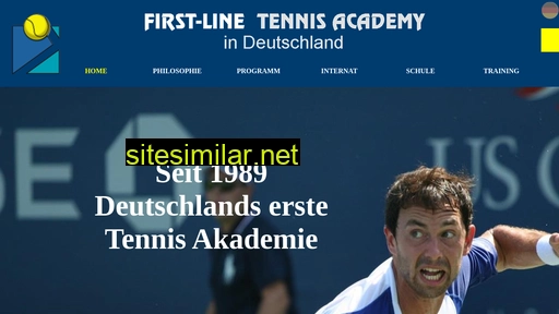 First-line-tennis-academy similar sites