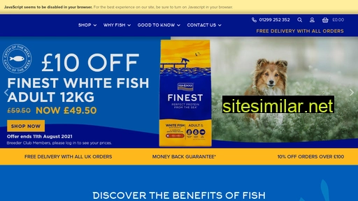 fish4dogs.com alternative sites