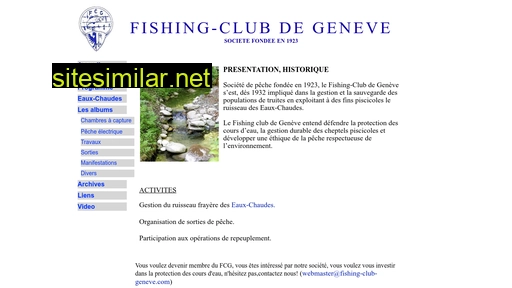 Fishing-club-geneve similar sites