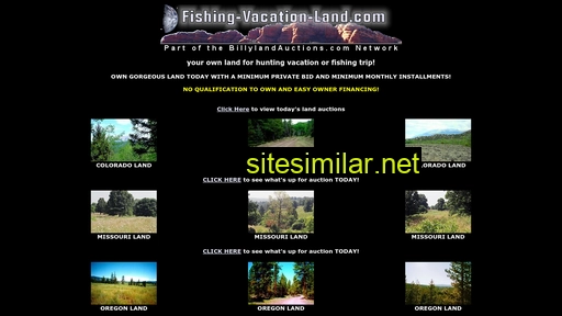 Fishing-vacation-land similar sites