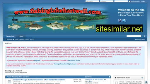 fishinglakehartwell.com alternative sites