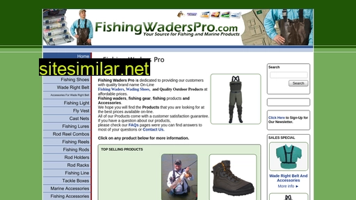 fishingwaderspro.com alternative sites