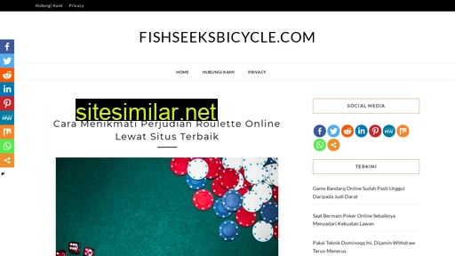 Fishseeksbicycle similar sites