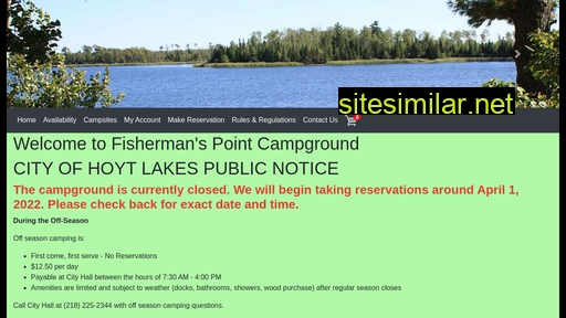 Fishermanspointmn similar sites