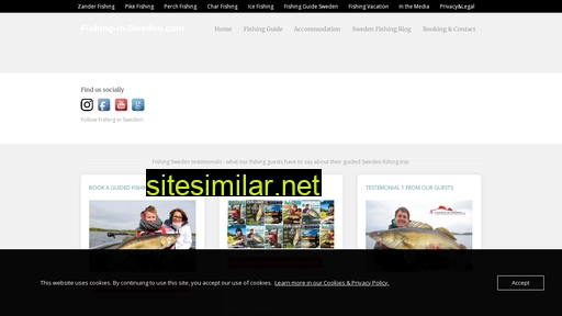 fishing-in-sweden.com alternative sites
