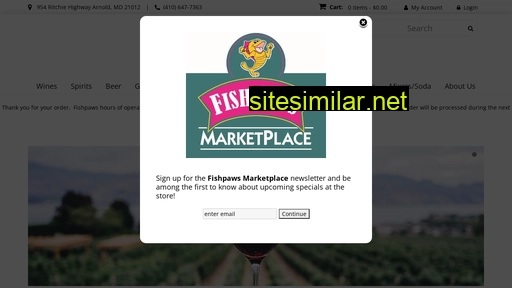 fishpawsmarket.com alternative sites