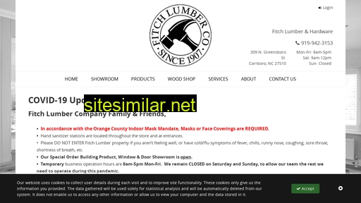 Fitchlumber similar sites