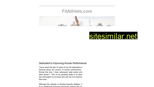 fitathlete.com alternative sites