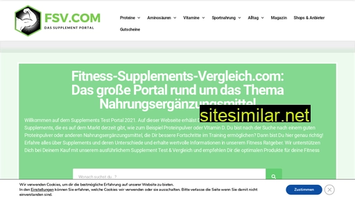 fitness-supplements-vergleich.com alternative sites