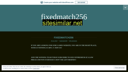 fixedmatch256.wordpress.com alternative sites