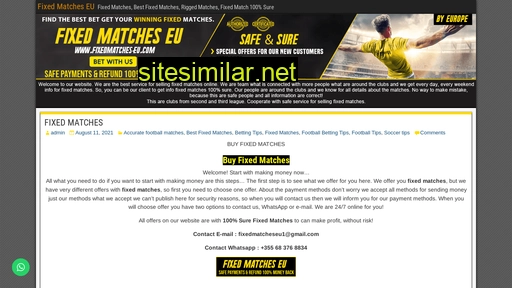 fixedmatches-eu.com alternative sites