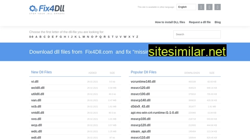 Fix4dll similar sites