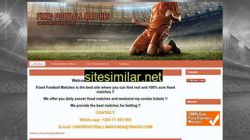 fixed-football-matches.com alternative sites