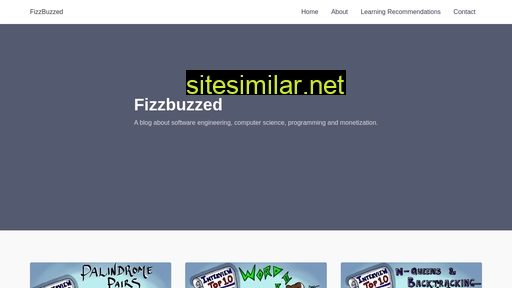 fizzbuzzed.com alternative sites