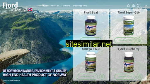 Fjordvitamins similar sites