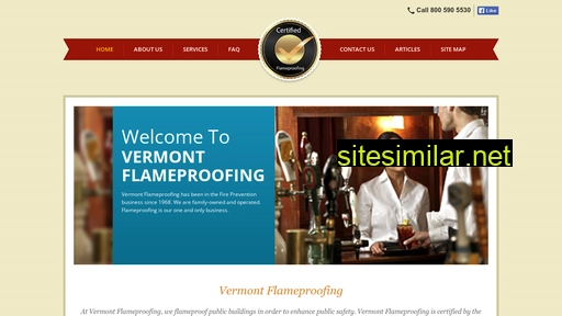 flameproofingvermont.com alternative sites