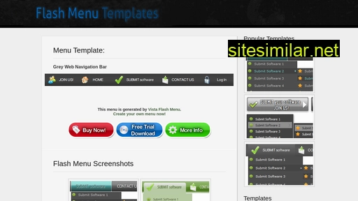 Flash-menu-templates similar sites