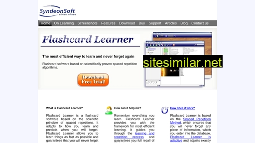 Flashcardlearner similar sites