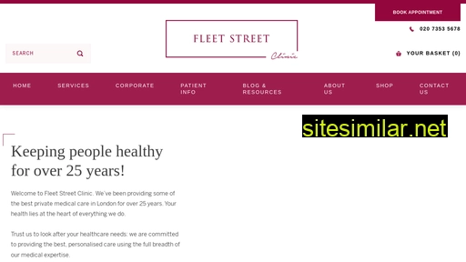fleetstreetclinic.com alternative sites