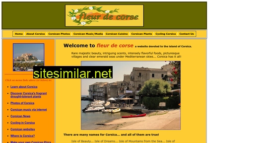 fleurdecorse.com alternative sites