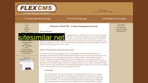 flexcms.com alternative sites