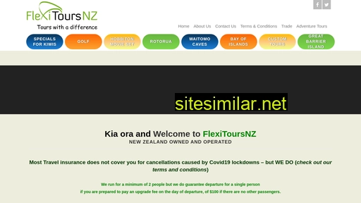 flexitoursnz.com alternative sites