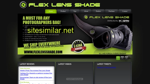 flexlensshade.com alternative sites