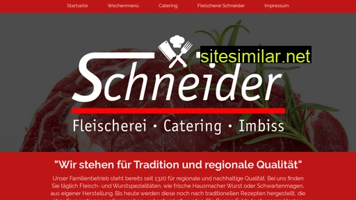 fleischerei-schneider.com alternative sites