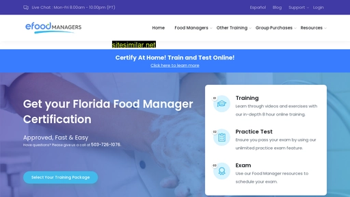 Flfoodmanagers similar sites