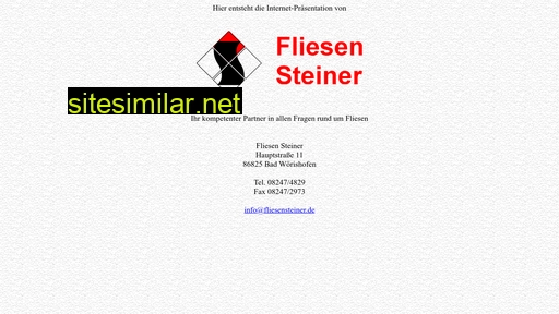 fliesensteiner.com alternative sites