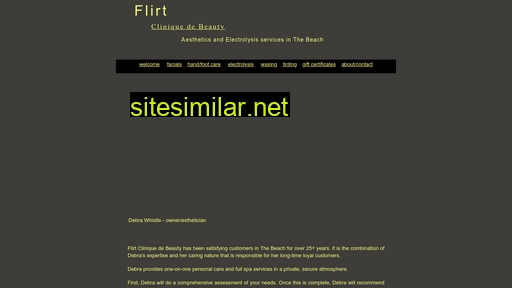 flirtcliniquedebeauty.com alternative sites