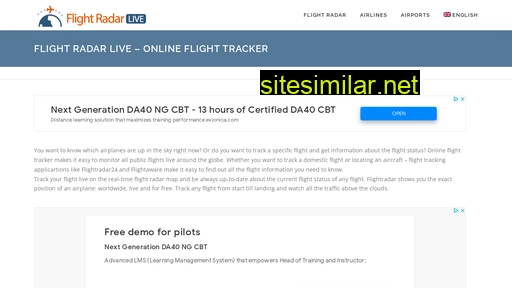 flightradarlive.com alternative sites