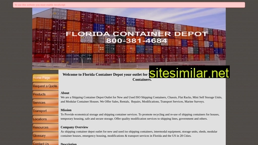 Floridacontainerdepot similar sites