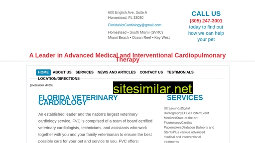 floridavetcardiology.com alternative sites