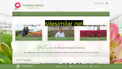 Flowerscanadagrowers similar sites